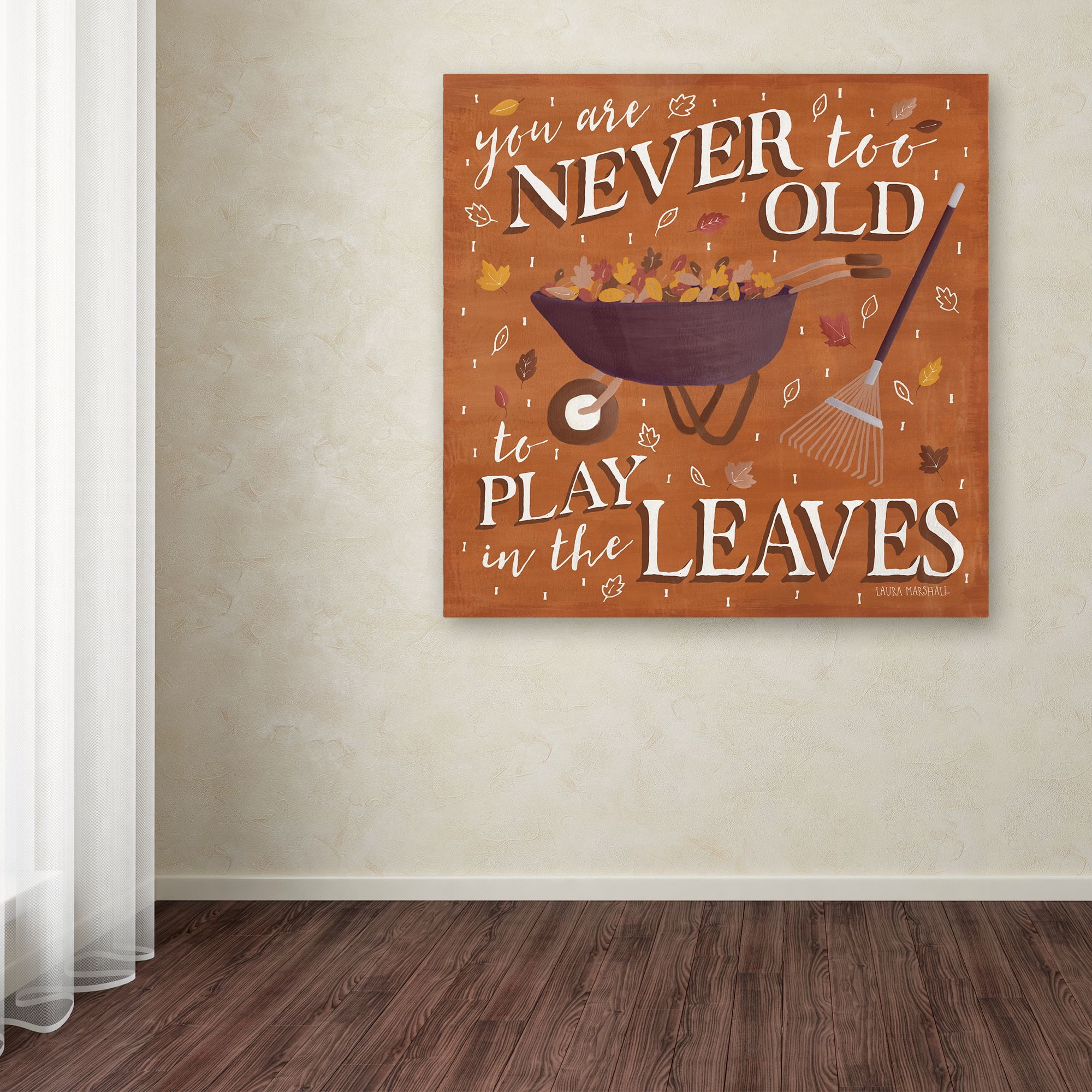 Trademark Fine Art 'Autumn Enchantment VII' Canvas Art by Laura Marshall
