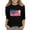 Black6, variant on GERsome Boys Girls 3/4 Sleeve Crewneck T-Shirts 4th of July Patriotic Tops for Unisex Kids American Flag Summer Graphic Tee, 3-4 Years