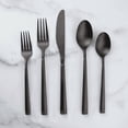 thumbnail image 5 of Cambridge 510020CPG12DS Emmy Black Satin 20-Piece Flatware Set, 5 of 6