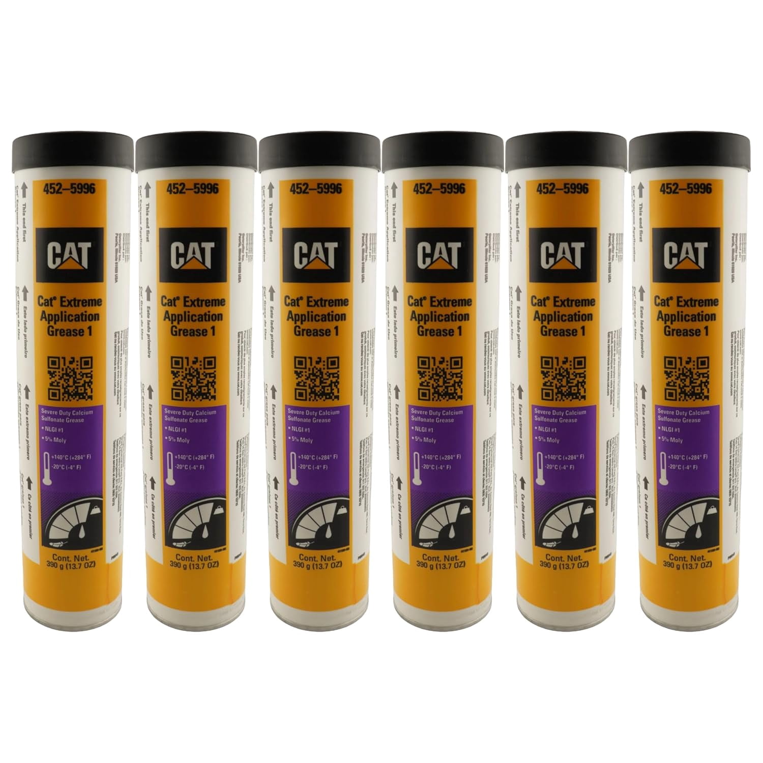 Cat 452-6009 Prime Application Grease NLGI #2, 3% Moly (16 kg/35