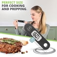 thumbnail image 4 of Oliver's Kitchen ® Instant Read Digital Meat Probe Thermometer - Super Fast & Accurate - Simple & Easy to Read & Use Large LCD Display - for Grilling, BBQ, Cooking, Baking and More, 4 of 7
