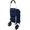 Blue, variant on Foldable Blue Shopping Cart with Wheels & Removable Waterproof Oxford Bag – Heavy Duty Grocery Trolley for Supermarket, Laundry, and Transport