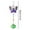 B 0372, variant on Danieerclosy Hand-Blown Glass Hummingbird Feeder Wind Chime, Sun Catcher Pendant with Ant Moat, Outdoor Garden Decor for Cardinals & Orioles