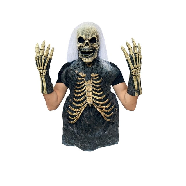 Disfraz CARETAS REV GHOULISH PRODUCTIONS Barnabas de esqueleto Unitalla