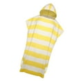 thumbnail image 2 of cambiadora, Poncho toalla de microfibra oversize, Toalla cambiador y Poncho surfero Amarillo shamjiam Capa de playa, 2 of 8