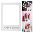 thumbnail image 4 of MasteelfCA Happy Birthday DIY Paper Picture Frame Cutouts Photo Booth Props for Birthday Party, 4 of 8