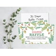 thumbnail image 3 of Inkdotpot 30Floral Baby ShowerDiaper Raffle Ticket Lottery Insert Cards Supplies Games For Baby Shower Party Bring A Pack Of Diapers To Win Favors Gifts And Prizes, 3 of 5