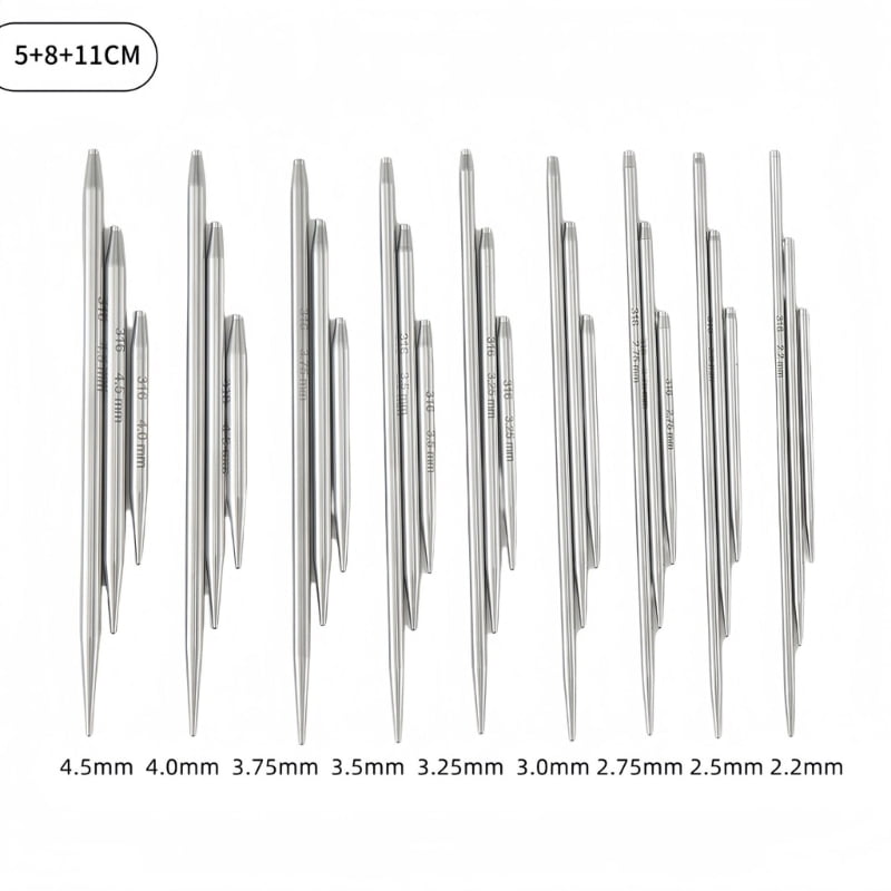 Circular Knitting Needle Set Weaving Yarns Knitting Tool Weave Accessories Kits