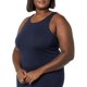 thumbnail image 3 of Amazon Essentials - Minivestido sin mangas ligero de jersey ajustado para mujer(anteriormente Daily Ritual), azul marino, talla XL, 3 of 6