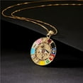 thumbnail image 4 of Pendant Amulet Magical Lucky Symbols Horus Eye,Golden Jewelry Vintage Powerful Gift for Women Men, 4 of 6
