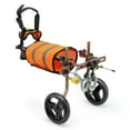 HAFNFUE Pet Wheelchair Dog Rehabilitation Assistance Vehicle Small And