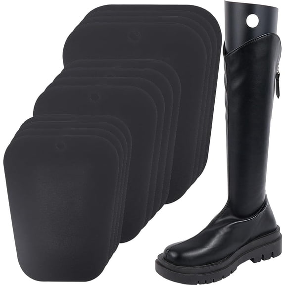 12 Packs 6 Pairs Plastic Inserts Shaper Form Plastic Supports for Tall Boots 3 Sizes Set Reusable Breathable for Preventing Bending Creasing for Women and Men 11x15.7 Inch for DIY