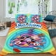 thumbnail image 2 of Tiny Toons Looniversity Conjunto de sábanas temático, trío de piezas, cómodo y amigable con la piel, diseño único, regalo de decoración para el hogar para familiares, amigos y fans,135cm *200cm, 2 of 6