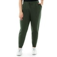 thumbnail image 6 of Terra & Sky Women's Plus Size Fleece Sweatpants, 2-Pack, 6 of 14