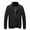 Black, variant on Odeerbi Jackets For Men Fall Jacket Casual Long Sleeve Hoodless Zipper Pocket Stand Collar Baseball Coat