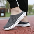 thumbnail image 5 of Dakaela Women's Casual Slip on Shoes Breathable Backless Walking Sneakers Closed Toe Mules Gray 7.5, 5 of 9