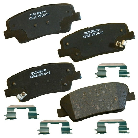 Disc Brake Pad Set Fits select: 2011-2016 HYUNDAI EQUUS