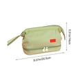 thumbnail image 4 of Under $1 Pencil Case, Large Capacity Nylon Spandex Stationery Bag, Simple Multi-Layer Makeup Pouch for College Office by PALIFEUR, 4 of 7