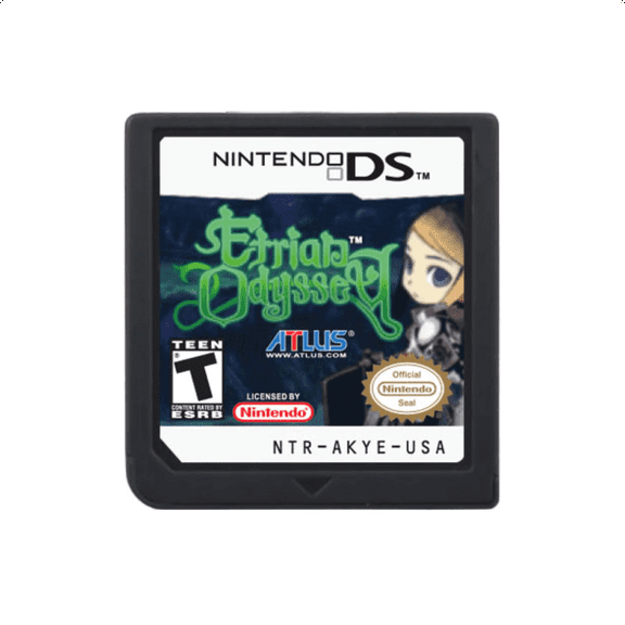 Etrian Odyssey North America Version, Cartridges Only