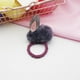 thumbnail image 3 of 6 coleteros elásticos de conejo para el pelo, accesorios para el pelo para niñas y bebés., 3 of 5