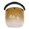 thumbnail image 1 of thinsony Open Face Helmet Visor Motorcycle Helmet Bubble Visor PC Lens Light Brown, 1 of 8