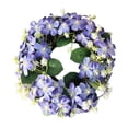 thumbnail image 1 of Corona para puerta de entrada,Corona artificial para puerta de entrada,regalo para pared de oficina,Ventana de artesanía de corona de primavera y verano,Festival de centros de mesa con violeta, 1 of 9