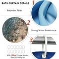 thumbnail image 5 of Black Girl Shower Curtain set with Bath Rugs Set,4 Sets Rustic African American Bathroom Sets Decor Waterproof Curtains Rug Mats Toilet Seat Cover Hooks Butterfly Kids Girly Queen (Rustic), 5 of 7