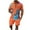 Orange, variant on Seeotter Mens 2 Piece Zip Tracksuit Short Sleeve Printed Shirt and Shorts Pants Sets Summer Casual Outfits for Men