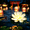 M, variant on East Asian Zen Floating Pool Lights, Fortune-Blessing Lotus Light, Water Sensing LED Pool Lights, Chinese Japanese Lotus Lamp for Good Wishes Diwali Festival Party Garden Pond Decorations