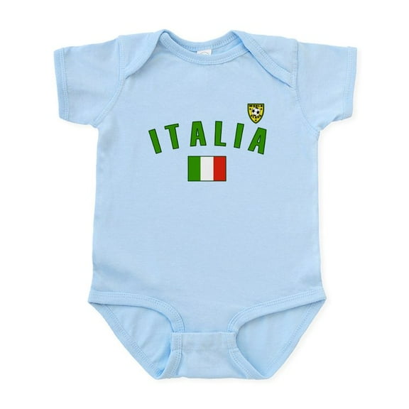 CafePress - Italy Soccer Infant Bodysuit - Baby Light Bodysuit, Size Newborn - 24 Months