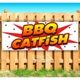 thumbnail image 1 of BBQ Catfish 13 oz Vinyl Banner With Metal Grommets, 1 of 4