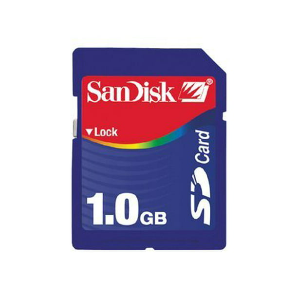 Dochter Chip Eenvoud SanDisk - Flash memory card - 1 GB - SD - for Alienware Area-51 m5500,  MJ-12 m7700; Panasonic-RR-XR320, SV-SD80; ToshibaMEA-110, 210 - Walmart.com