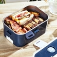 thumbnail image 2 of Fiambrera con calefacción, calentador de alimentos eléctrico para adultos, calentador de coche, calentador de alimentos portátil de 50 W para coche, lonchera autocalentable para el trabajo, 2 of 5