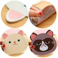 thumbnail image 3 of 6 Pices Sous-verres En (gel De Silice) Silicone Chat, Sous-verres Chats Mignons, Sous-verres Chat, Sous-verres Dcoratifs En Verre, Sous-verres Pour V, 3 of 5