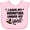 AD-Pink, variant on Inktastic I Have My Godmother Under My Spell with Cute Witch Hat Boys or Girls Baby Bib