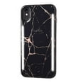 thumbnail image 2 of LuMee Duo Metallic Marble iPhone Xs Max Case - Rose Metallic Black Marble, 2 of 5