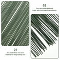 thumbnail image 7 of LAMIRO 50Pcs Stem Wire Floral Wire 19Cm Green for Artificial Flower Making, 7 of 7