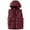 1#Wine, variant on Kiijoy Toddler Boys Warm Padded Vest Winter Solid Sleeveless Jacket Outerwear, Sizes 3-4