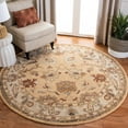 thumbnail image 2 of SAFAVIEH Bergama Bradford Traditional Wool Area Rug, Taupe/Ivory, 4' x 6', 2 of 10