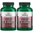 thumbnail image 1 of Suplemento Swanson, glucosamina, condroitina y MSM, 360 comprimidos, x2, 1 of 1