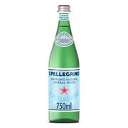 S.Pellegrino Sparkling Natural Mineral Water, 750ml (25.3 fl oz) Glass Bottle
