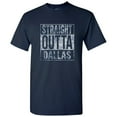 thumbnail image 2 of UGP Campus Apparel Straight Outta Dallas T-Shirt - 2X-Large - Navy, 2 of 6