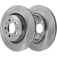 thumbnail image 3 of Detroit Axle - 2 Front Brake Rotors for 2003-2014 Volvo XC90, 2004 2005 2006 2007 2008 2009 2010 2011 2012 2013 Disc Brake Rotors Replacement : 12.91" inch Rotors, 3 of 7
