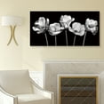 thumbnail image 2 of Tulips at Night by Katrina Craven Canvas Art Print, 2 of 4