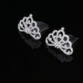 thumbnail image 2 of Miangastore 6pcs Children's Exquisite Hair Crown Hair Comb Fashion Rhinestone Headbands Hair Accessories (5#), 2 of 9