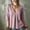 Pink women's flowy blouses a1, variant on thefmos Women's Fall V Neck 3/4 Sleeve Pleated Flowy Blouses Casual Dressy Tops Solid Basic Pullover for Work Vacation Fashion Clothes, Army Green XL