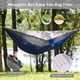 thumbnail image 3 of Hamaca de camping Qevooon de nailon con mosquitera y correas de 3 m, 3 of 7