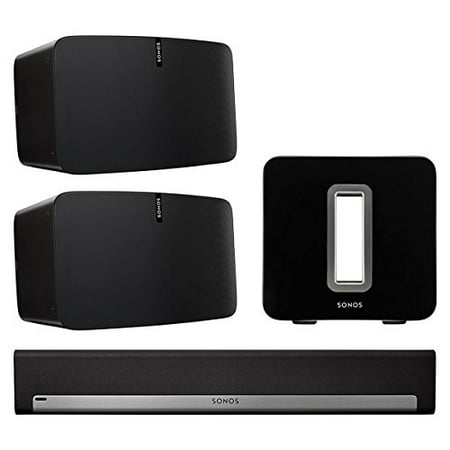 Sonos 5.1 Home Theater Set with PLAY:5 (Pair), PLAYBAR, and SUB