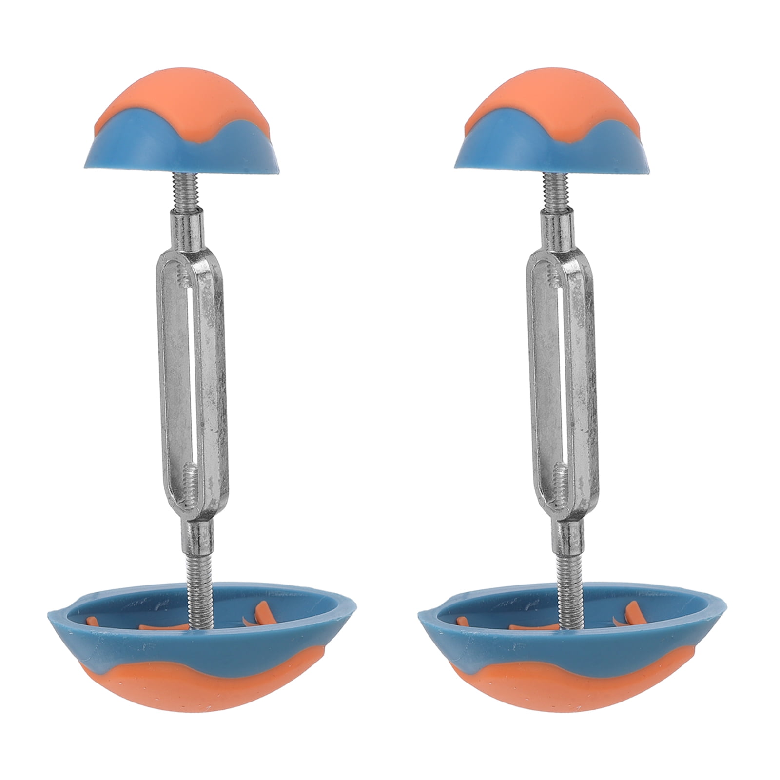 COOPHYA 1Pair Adjustable Shoe Stretcher for Wide Feet Sky Blue Durable Plastic and Metal High Heel Shoe Tree