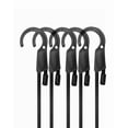 thumbnail image 1 of Cuerdas Elásticas Ajustables LuckyStraps 60 Piezas con Ganchos Negras, 1 of 4
